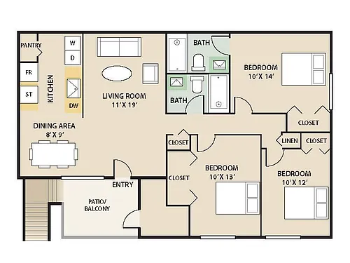 Floor plan Lily