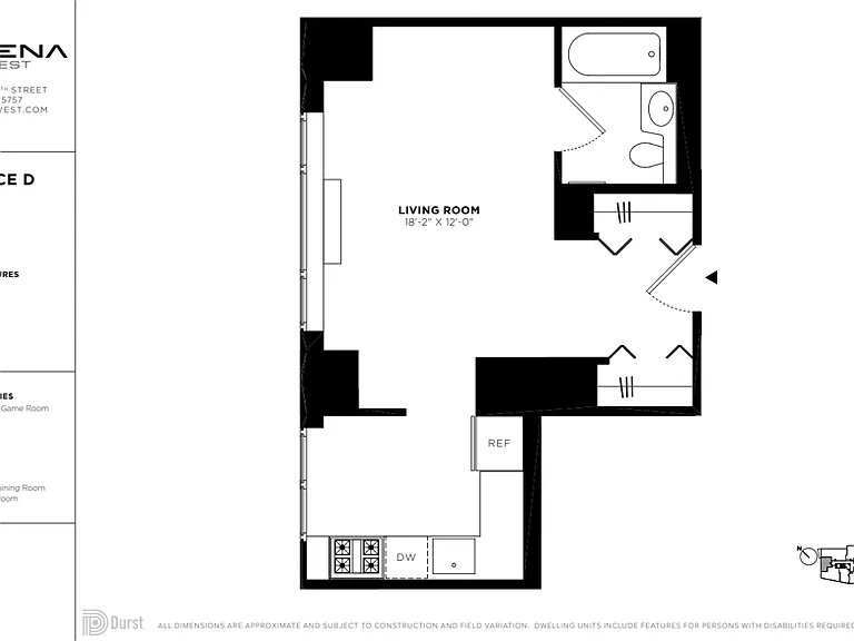 601 W 57th St #32D — Photo 2