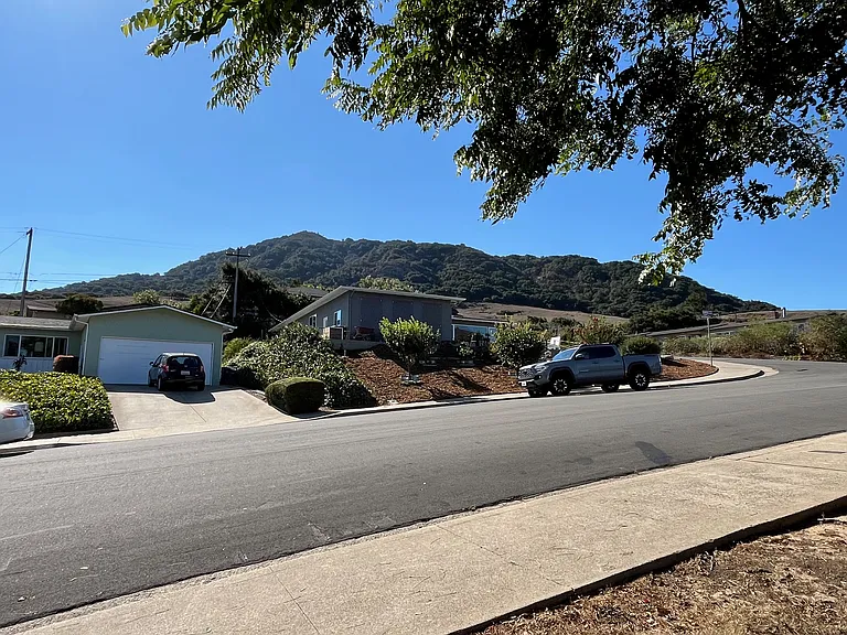 View from front yard looking toward San Luis Mountain