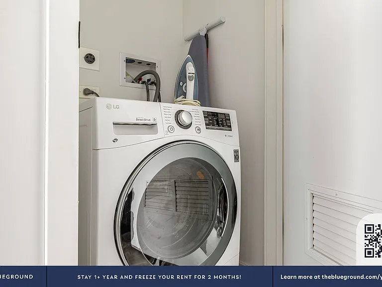 Washer in Apartment
