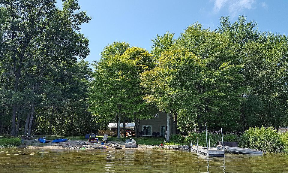 View of Home While Fishing