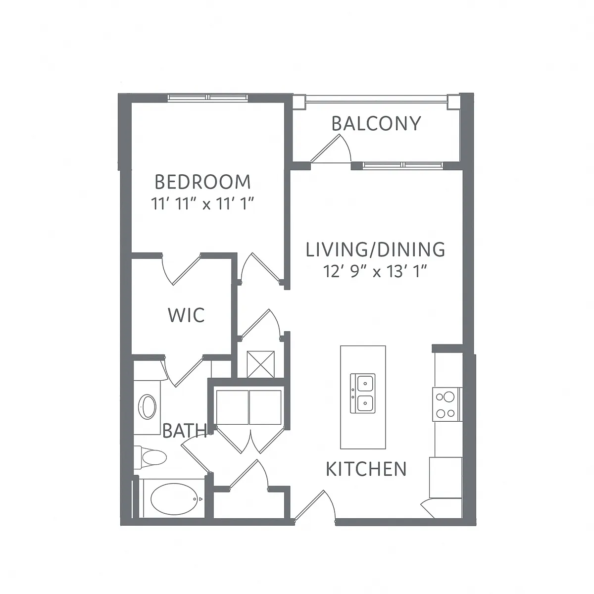 Floor plan The Anchorage