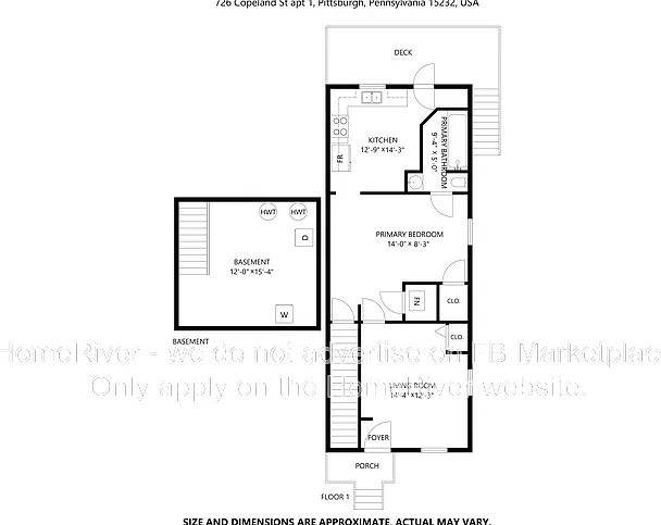 1 bed, 1.0 bath, 1312 sqft, $1,000 — Photo 4