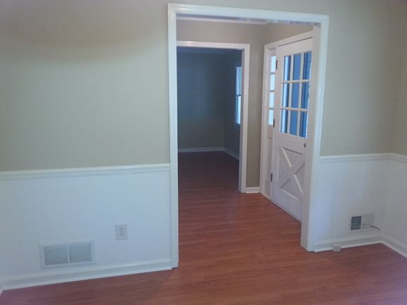 Entry Hall and Living Room