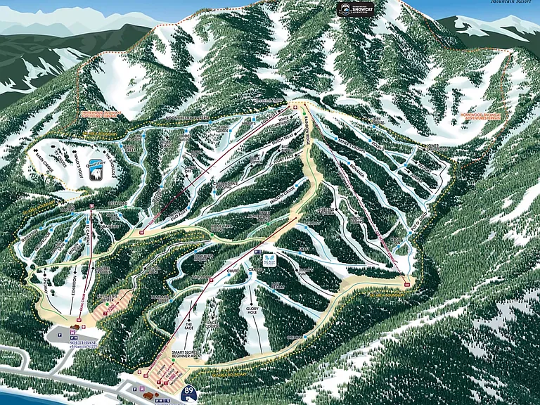 World Class Skiing all around. Homewood Ski Mountain is just 5 - 7 minutes down the road and has some of the best views you'll ever experience skiing!