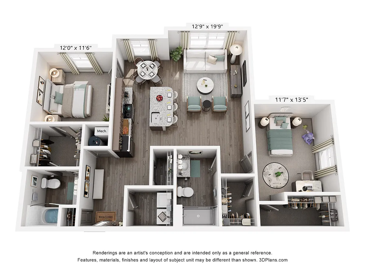 Floor plan Retreat