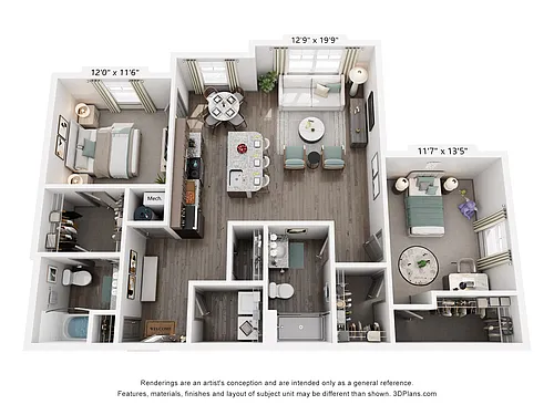 Floor plan Retreat