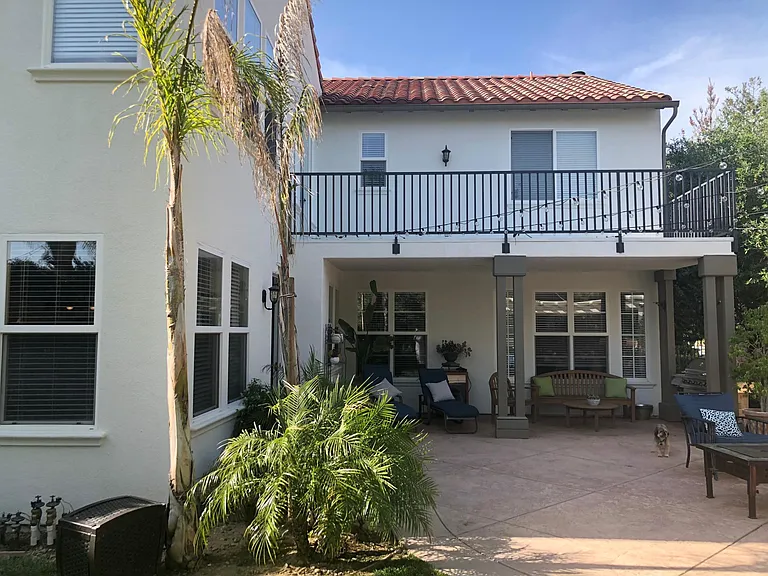 back of house from yard