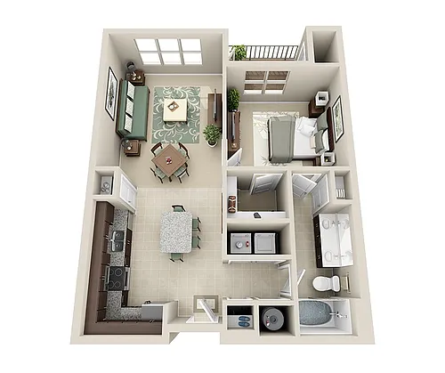 Floor plan Shaw