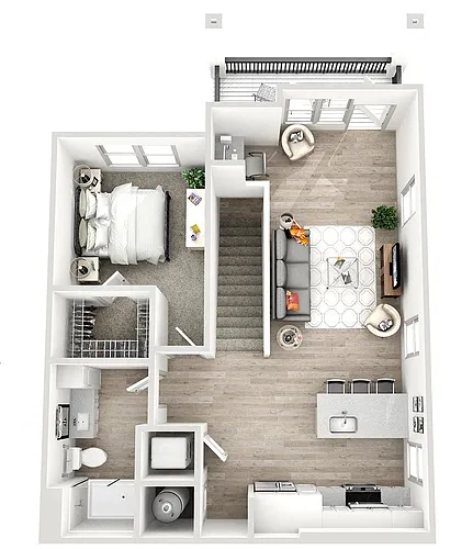 Floor plan A2B