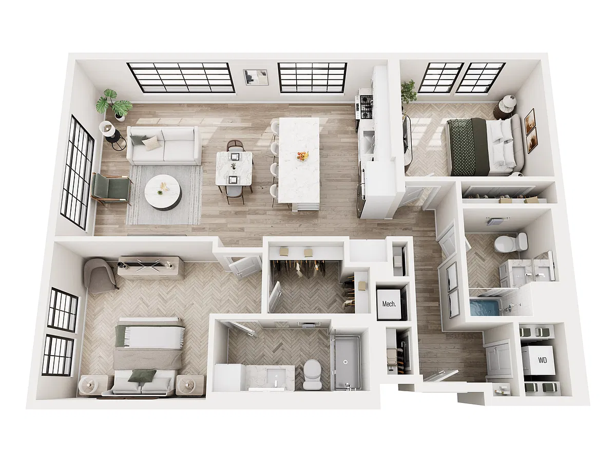 Floor plan B6
