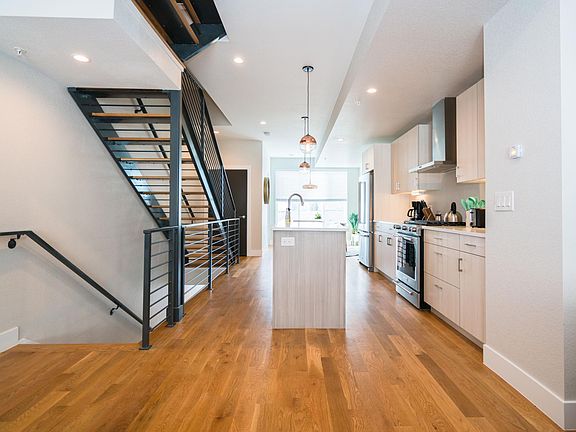 2nd Floor kitchen and dining area looking south.