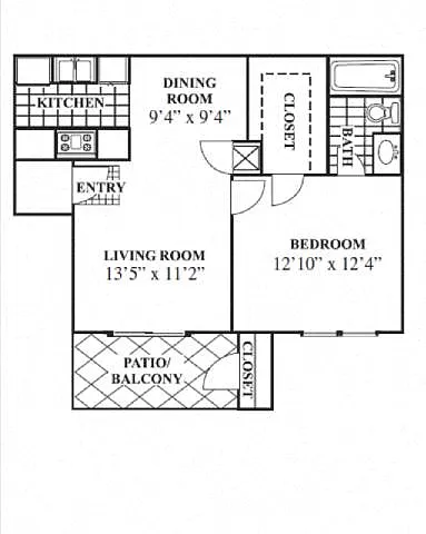 Floor plan A1