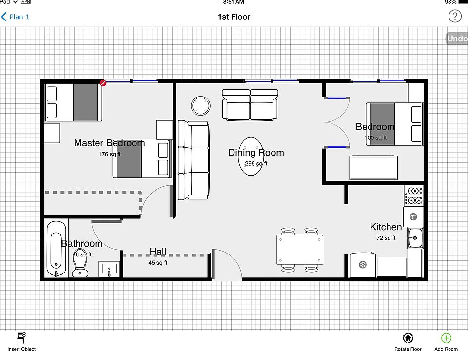 floorplan approximate