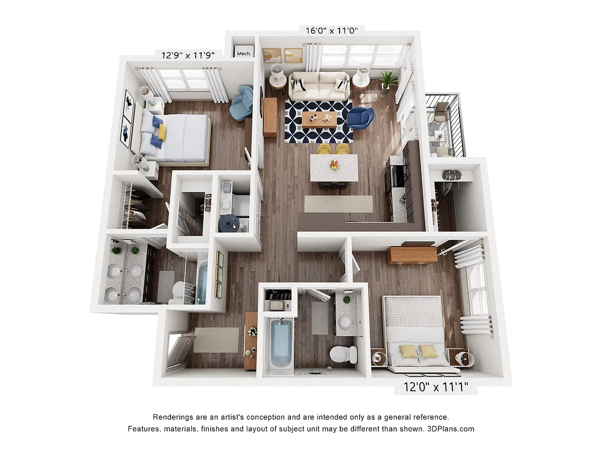 Floor plan Jones