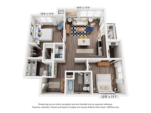 Floor plan Jones