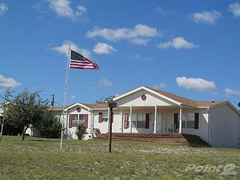 front of home w flag