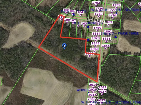 1896 Old Rock Quarry Road, Princeton, NC 27569