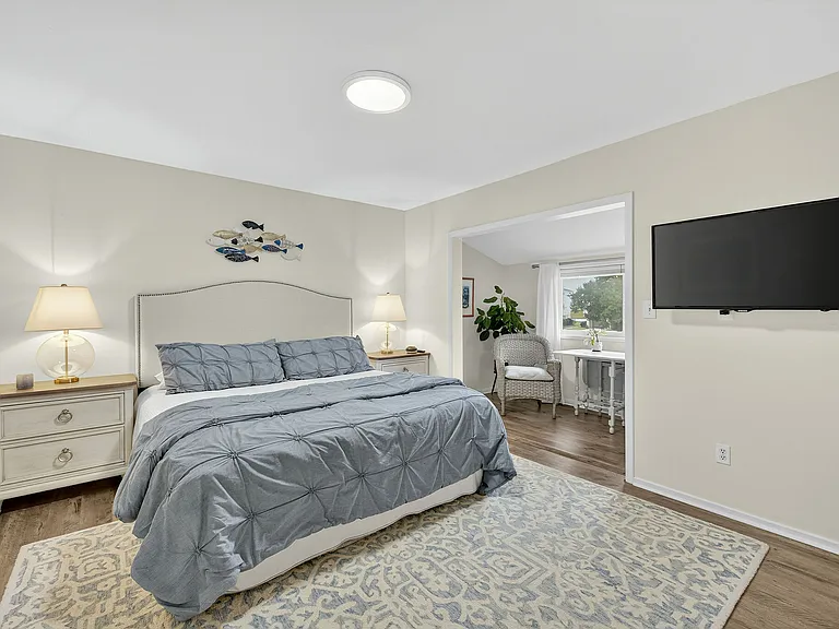 Stearns & Foster King Bed Primary Suite