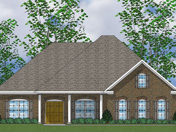 The Blair - Elevation A Side Entry - With Bonus Room