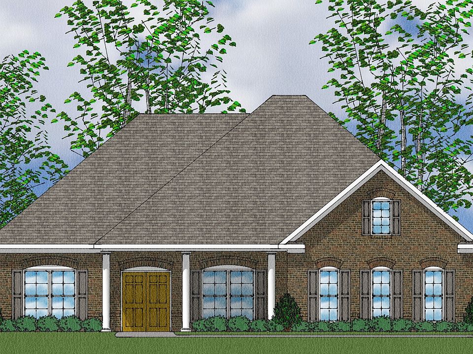 The Blair - Elevation A Side Entry - With Bonus Room