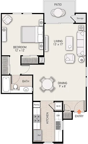 Floor plan Plan D