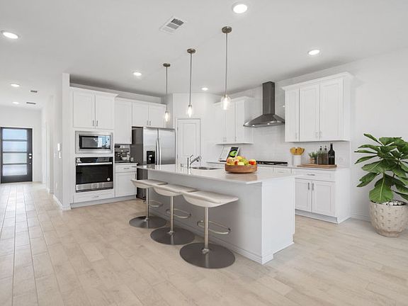 Virtually Staged Kitchen