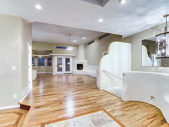 Initial view inside.