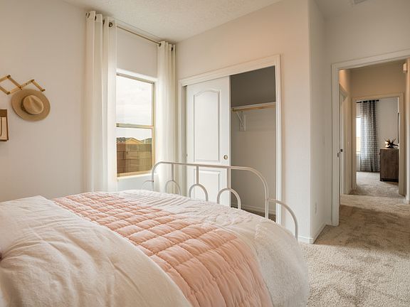 Enjoy a large closet in bed 2 that provides ample storage space.