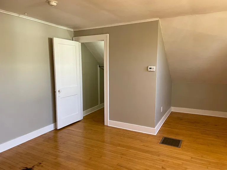 Living room, looking at large closet