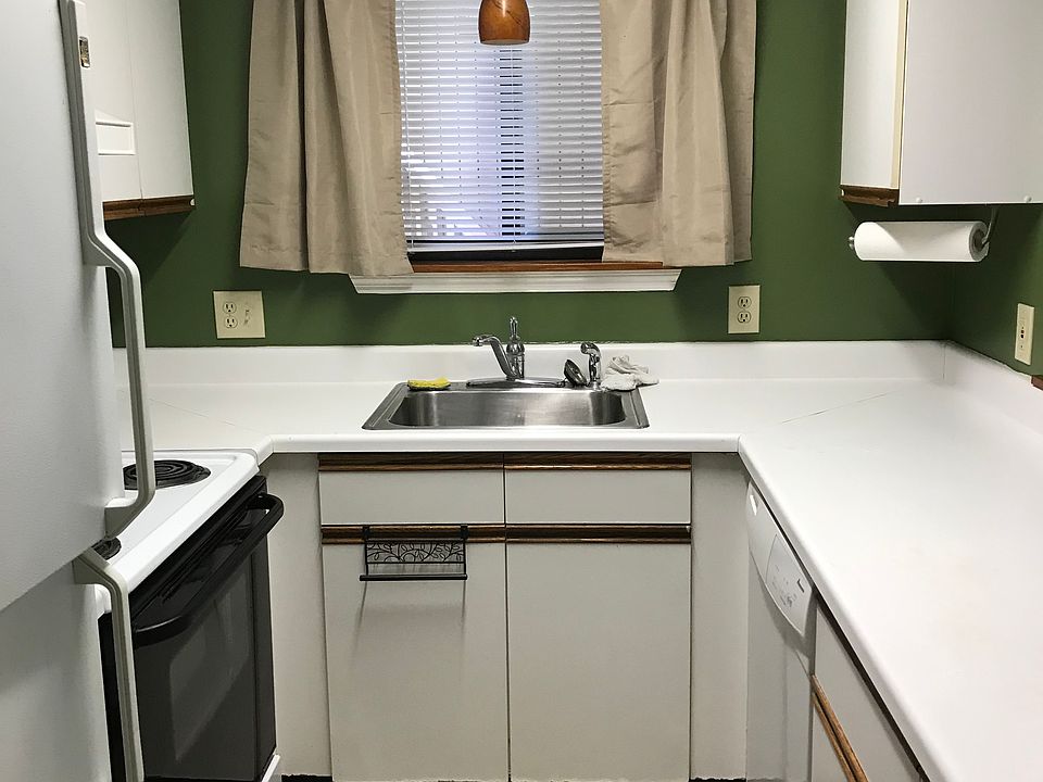 Kitchen Currently being updated with lots of cabinets and S/S appliances. Including stackable new washer/dryer.