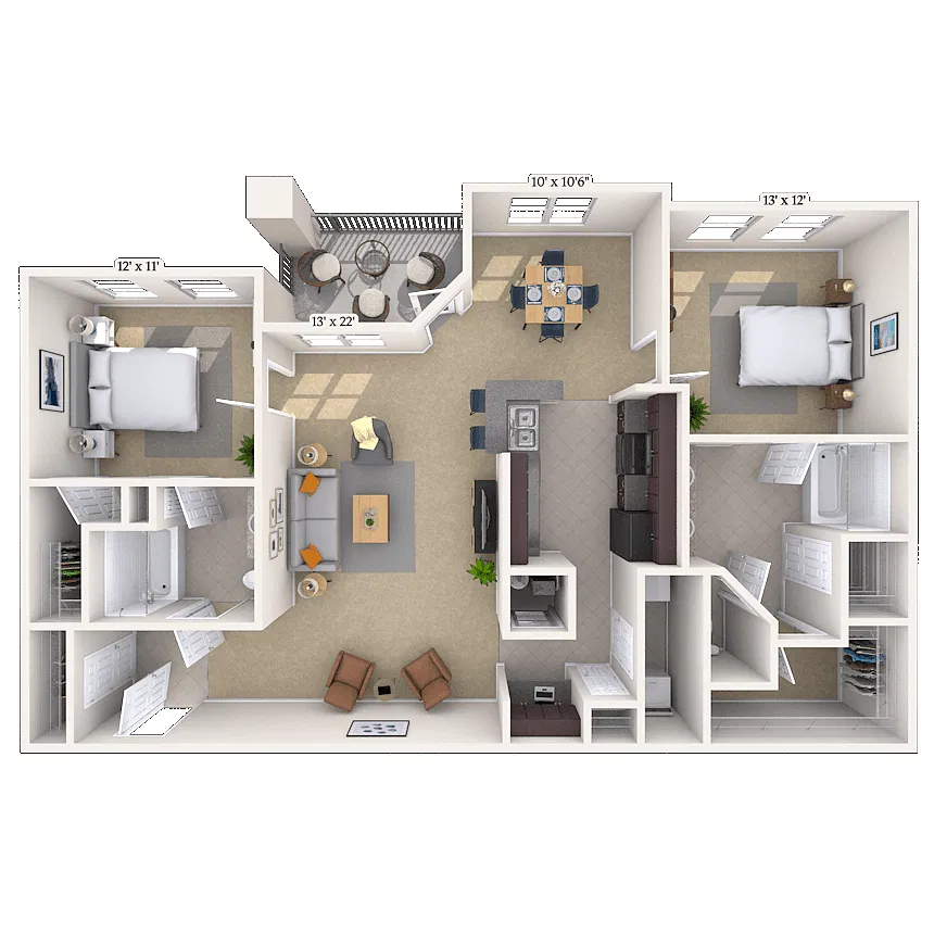 Floor plan Central Park