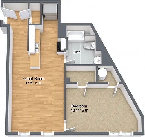 Floor plan The Harrison
