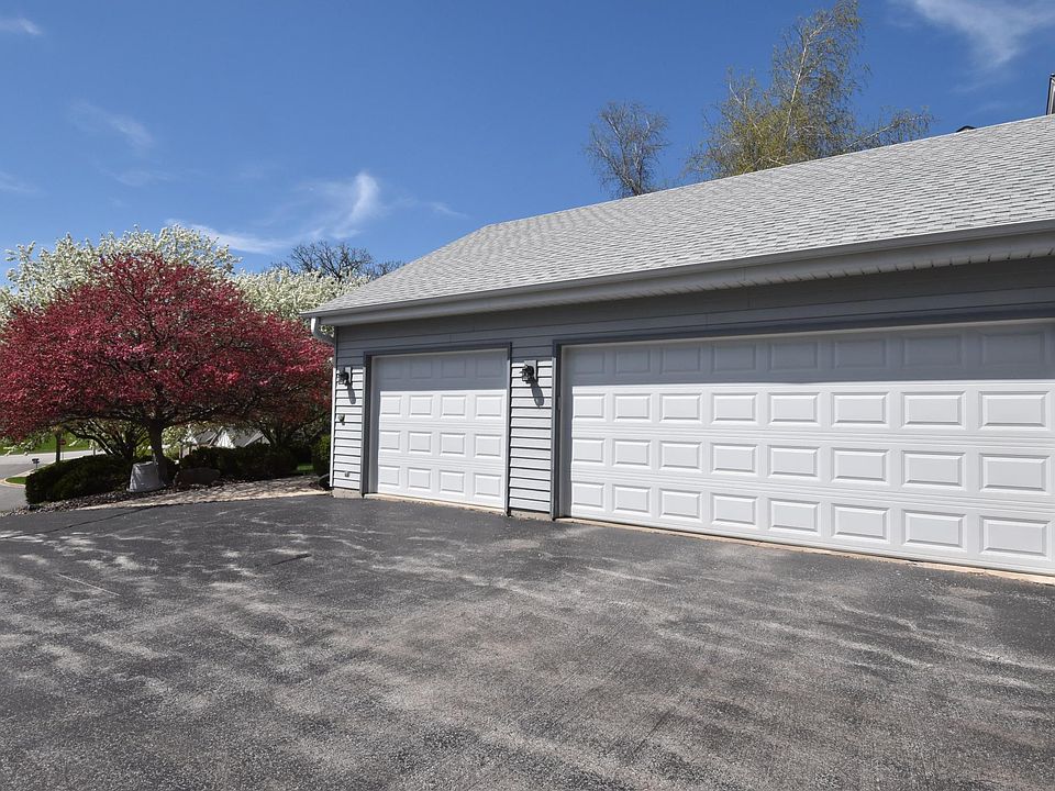 extra deep 3-car garage with openers