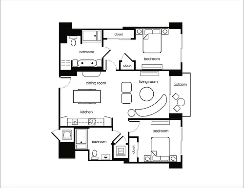 Floor plan B2