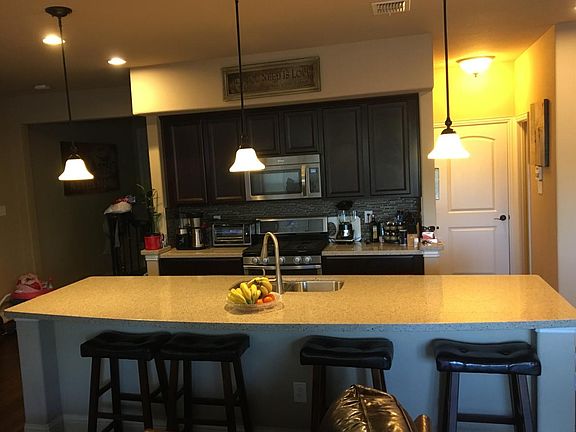 Kitchen with 12 foot Island