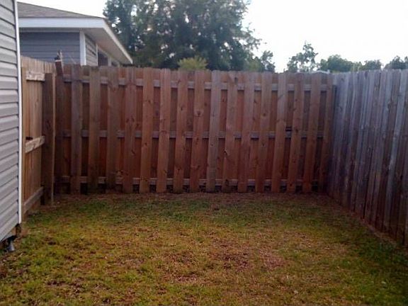 PRIVACY FENCED YARD