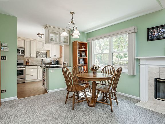 Great flow from living, to dining, to kitchen