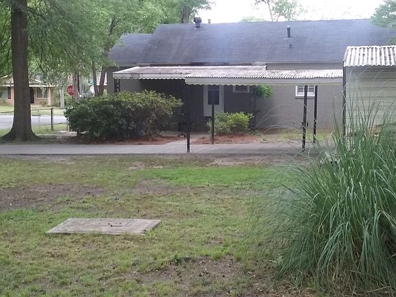Back patio and carport