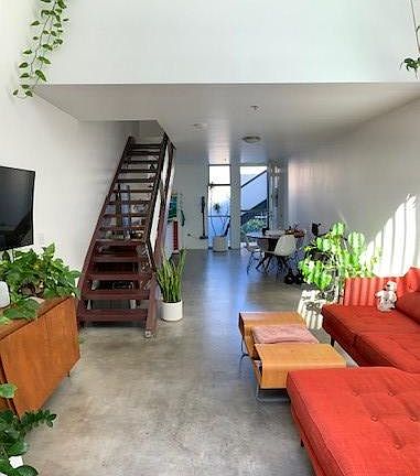 First Floor Living Area and Kitchen