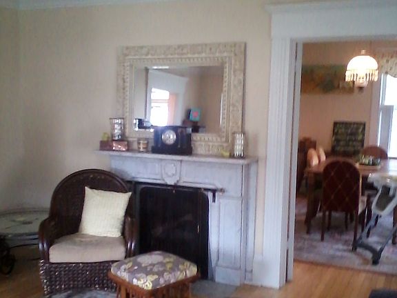 Living Room with Fireplace