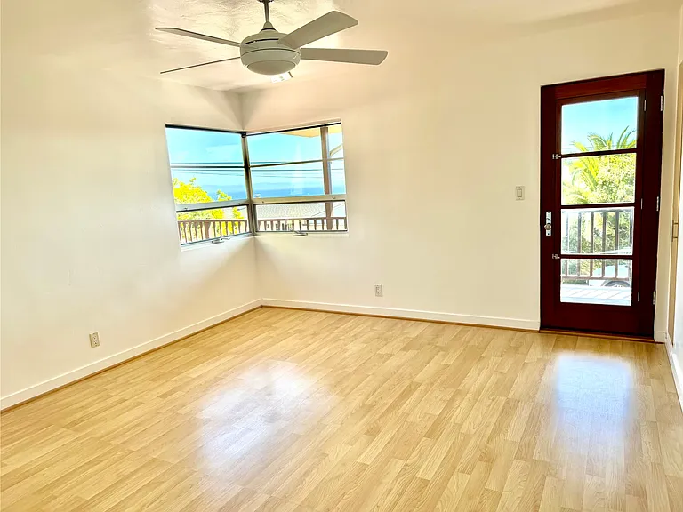 Primary Bedroom with Door to Deck