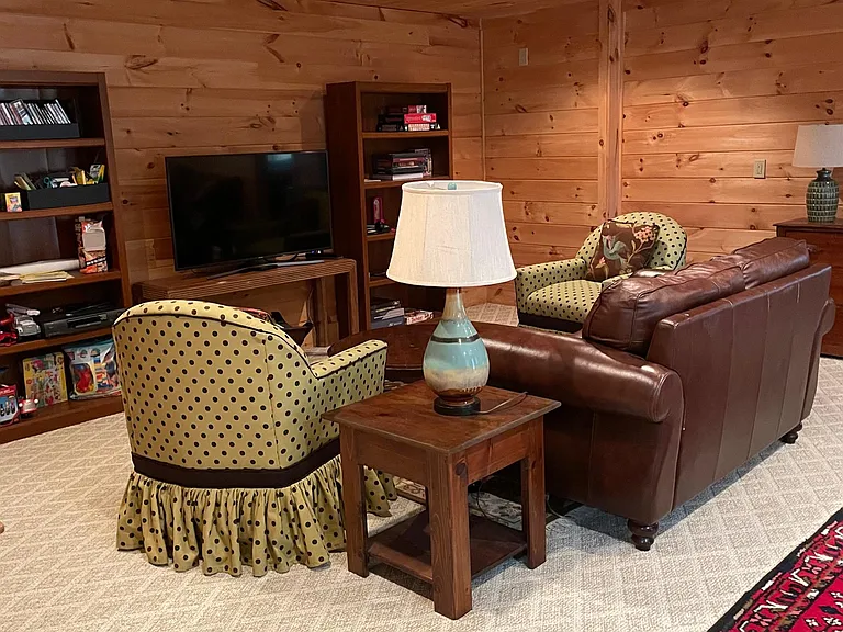 downstairs tv area