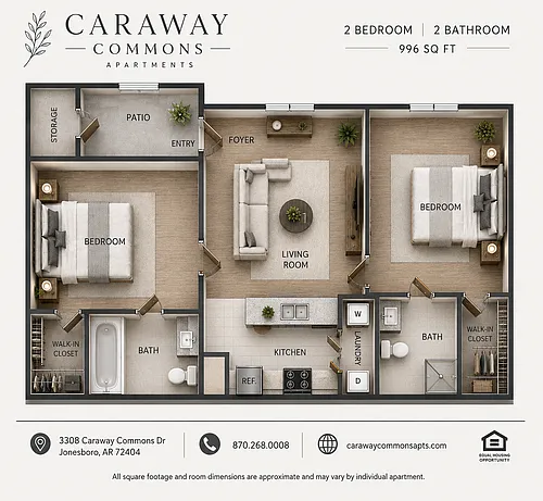 Floor plan 2BR