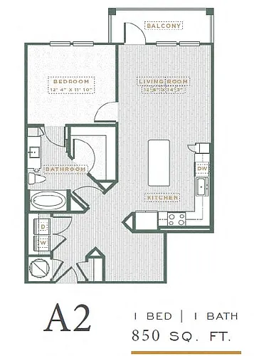 Floor plan A2