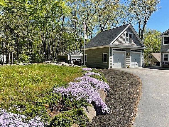 new 2 car garage w/ upstairs