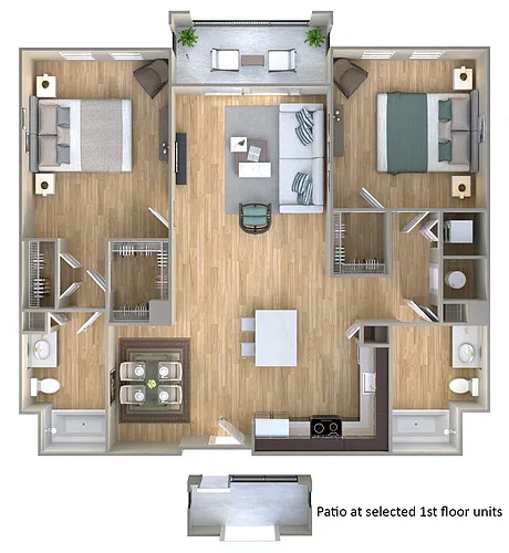 Floor plan Cobalt