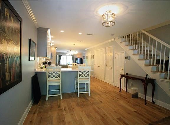 Renovated kitchen of current owner's unit