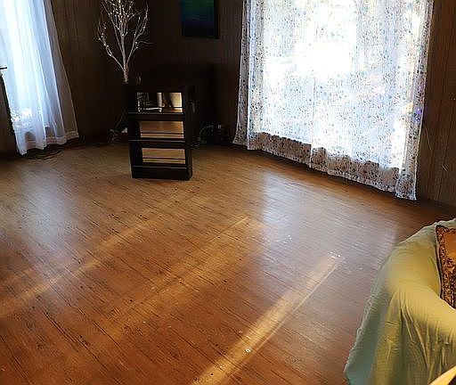 West and south windows