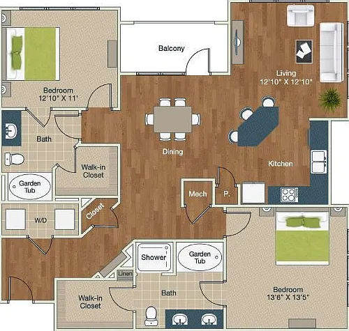The Apartments at Palladian Place — Photo 54